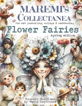 Maremi's Small Art Collage Pages Flower Fairies