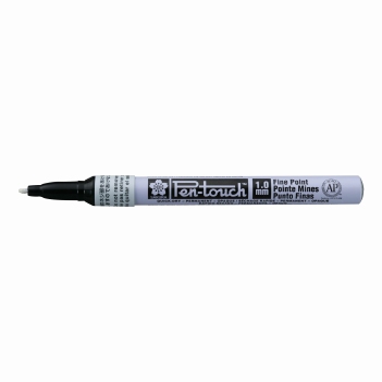Sakura Pen-Touch Paintmarker Fine 1 mm Wit 42300