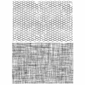 Stampers Anonymous Cling Stamp Mesh & Linen CMS221