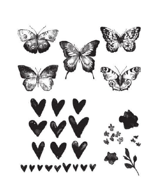 Stampers Anonymous Cling Stamp Watercolor CMS217