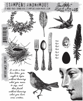 Stampers Anonymous Cling Stamp Nature Walk CMS181