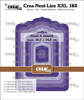 Crea-Nest-Lies set Snijmal Panel A Smooth CLNestXXL183