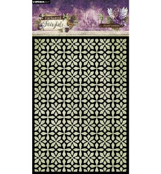 Studio Light Mask Stencil Floral Pattern Enchanted Fairytale SL-EF-MASK398