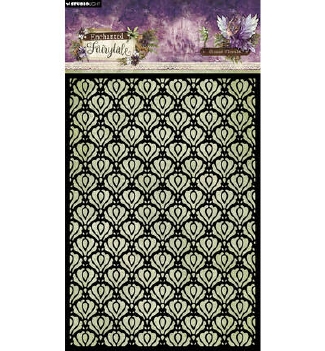 Studio Light Mask Stencil Closed Florals Enchanted Fairytale SL-EF-MASK397