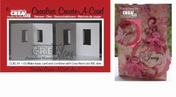 Crealies Create A Card nummer 2   CCAC02*