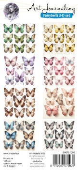 Fairybells Knipvellen Kleurrijke Vlinders 99079/090