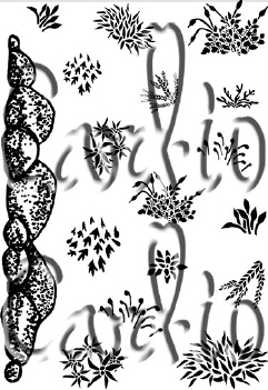 Card-io Clear Stamp Mossy Ground CCSTMOS-01