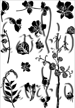 Card-io Clear Stamp Sweet Pea CCSTSWE-01