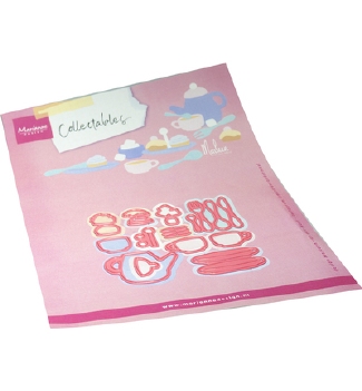 Marianne Design Collectables Tea Set by Marleen COL1587