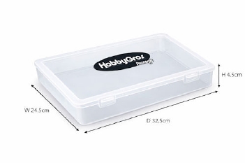 HobbyGros Plastic Storage Box A4 SS137
