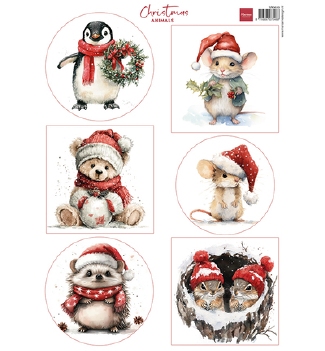 Marianne Design Knipvel Animals VK9649