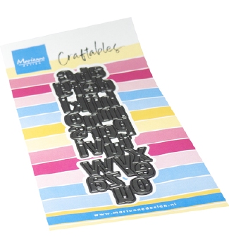 Marianne Design Craftables Alphabet (M) CR1735