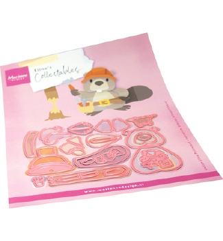 Marianne Design Collectables Eline's Animals Bever COL1590