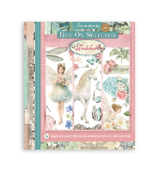 Stamperia Rub On Selection Wonderland DFLRBXG08