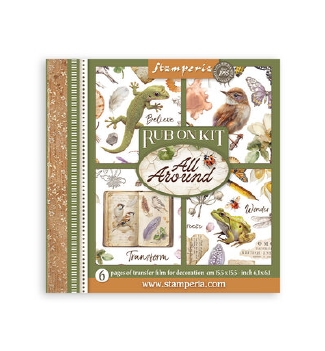 Stamperia Rub On Selection All Around DFLRBX14