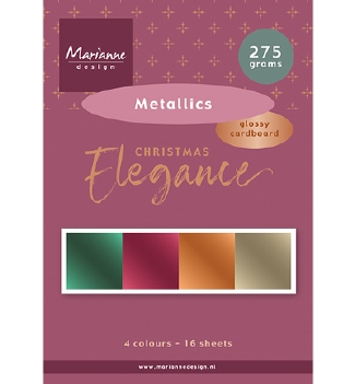 Marianne Design Paper Set Elegance Metallics PK9225