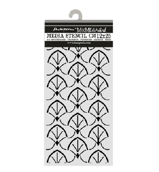 Stamperia Mask Stencil Oriental Garden Borders KSTDL167