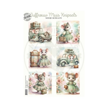 Juffrouw Muis Knipvel Miesje Mosdauw FM-KV-002
