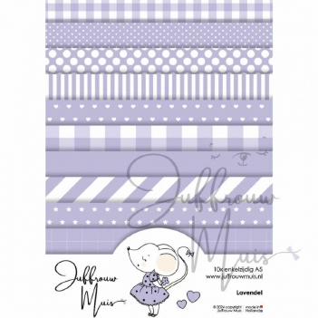 Juffrouw Muis Papierblok A5 Lavendel JM-PBA5-001