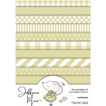 Juffrouw Muis Papierblok A5 Lentewaas JM-PBA5-007