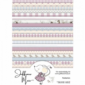 Juffrouw Muis Papierblok A4 Fluistertuin JM-PBA4-004