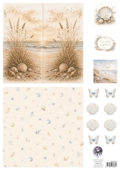 Fairybells Combi Knipvel voor Pop-Up en Decoupage Strand Beige C 99083/024