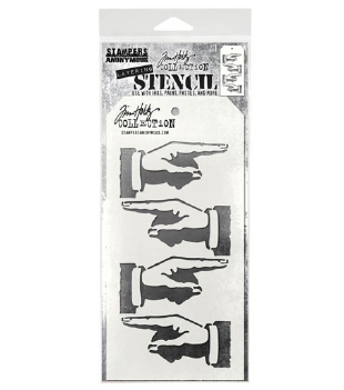 Stampers Anonymous Layering Stencil Direction THS088