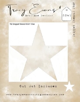 Tracy Evans Mask Stencil Star SS041