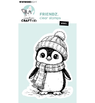 Creative Craftlab Clear Stamp Elvis (Pinguin) CCL-FR-STAMP963