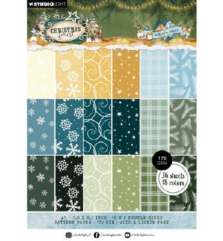 Studio Light Paper Pad  Chr. Forest PATTERN SL-CF-PPP477