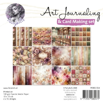 Fairybells Card Making Backgrounds Vintage Muizen 99080/024