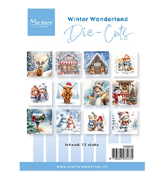 Marianne Design Die Cuts Winter Wonderland VK9650