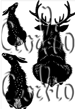 Card-io Clear Stamp Happy Huddle CCSTHAP-02