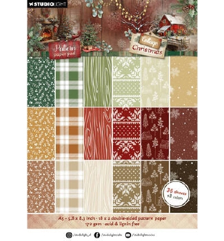 Studio Light Paper Pad Cottage PATTERN SL-CC-PPP487