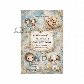 AB Studio Cut & Collage Whimsical Friends 2