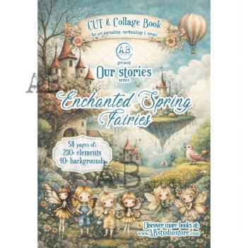 AB Studio Cut & Collage Enchanted Spring Fairies