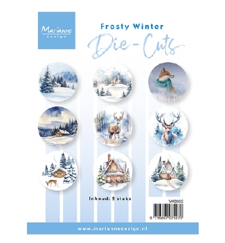 Marianne Design Die Cuts Frosty Winter VK9655
