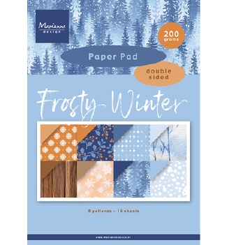 Marianne Design Paper Set Frosty Winter PK9226