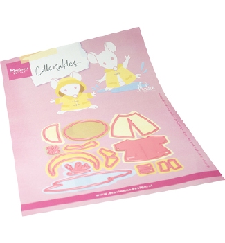 Marianne Design Collectables Rain Accessories by Marleen COL1597