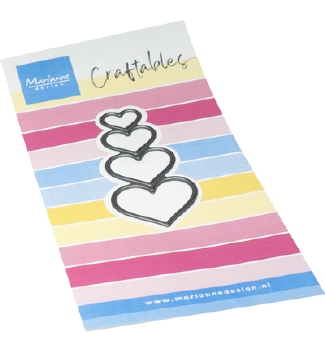 Marianne Design Craftables Mini's Hearts CR1751