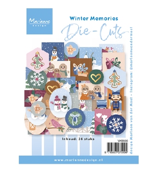 Marianne Design Die Cuts Winter Memories by Marleen VK9656