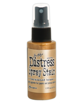 Ranger Distress Spray Stain Tarnished Brass TSS42549
