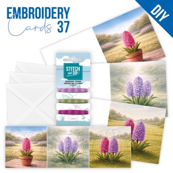 Stitch & Do Cards 37 - Spring Hyacinth STDOPP037