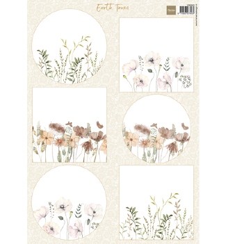 Marianne Design Knipvel Earth Tones VK9660