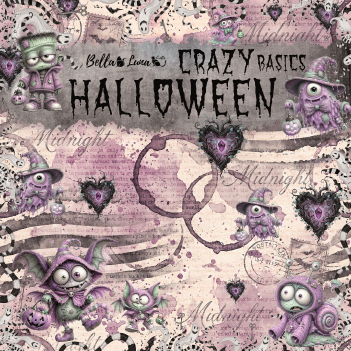 Bella Luna Crafts Papierblok Basics BLC-0078/S