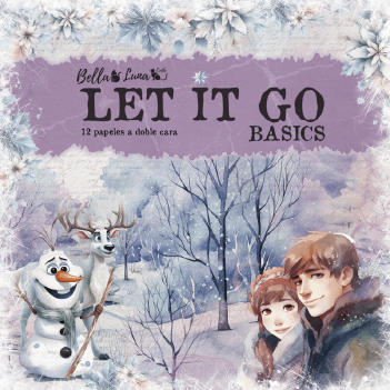 Bella Luna Crafts Papierblok Let It Go Basics BLC-0060/S