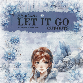 Bella Luna Crafts Papierblok Cut-Outs Let It Go BLC-0060/R