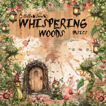 Bella Luna Crafts Papierblok Whispering Woods Basics BLC-0076/S