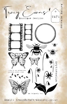 Tracy Evans Clear Stamp Embrace Nature TE071