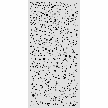 Stamperia Mask Stencil Cosmos Ink Spots KSTDL174